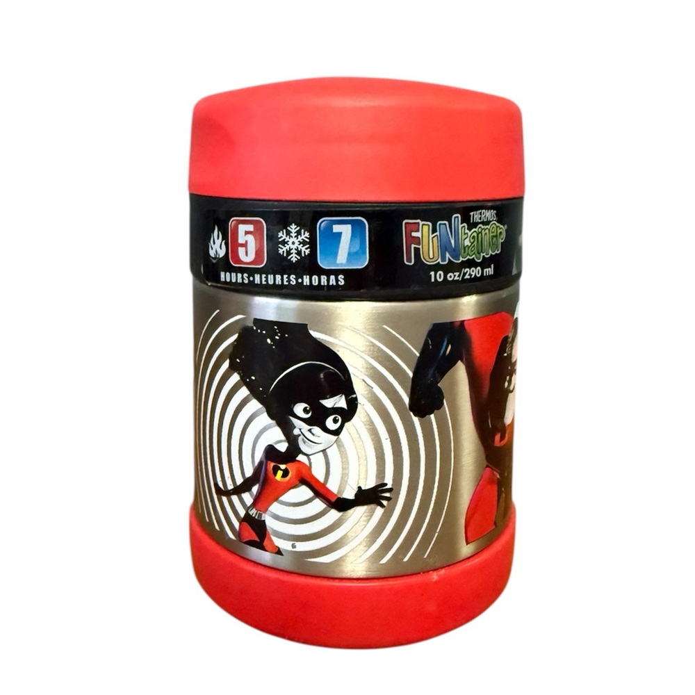Thermos FUNtainer 10 oz. Hot & Cold Flask for Kids The Incredibles Design
